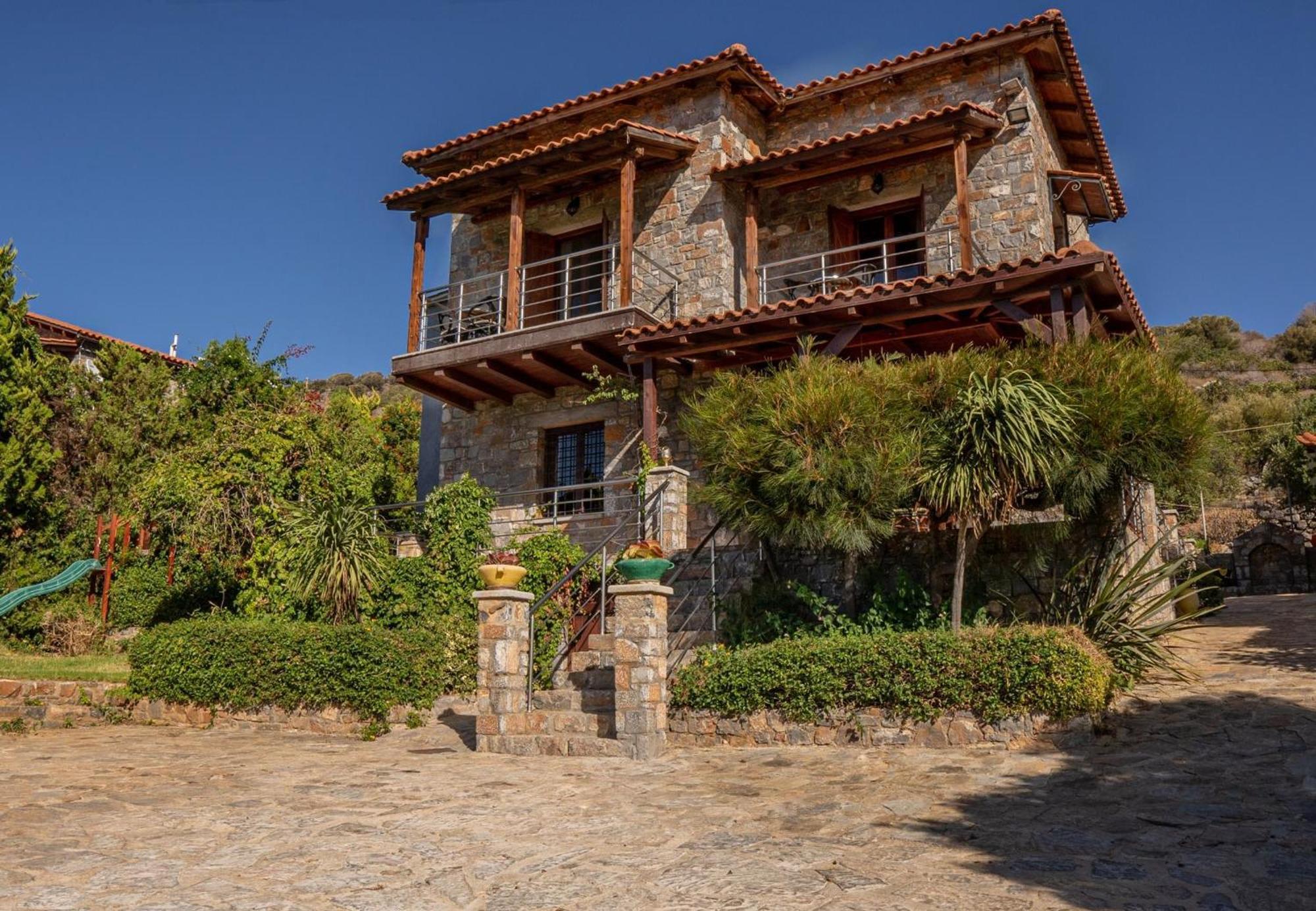 Iris Stone Built Villa Milatos Zewnętrze zdjęcie
